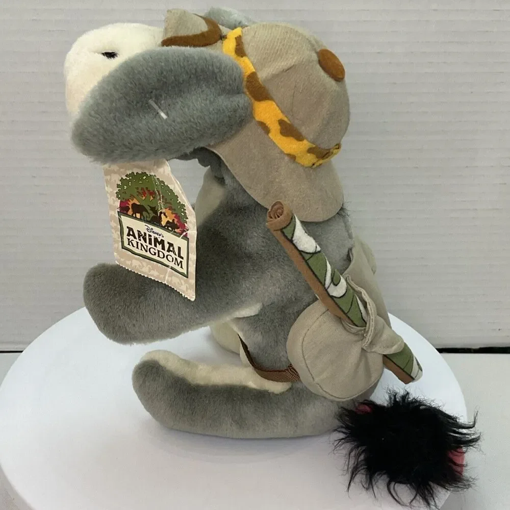 Vintage‎ Walt Disney World Safari Eeyore Plush Stuffed Animal Kingdom 9